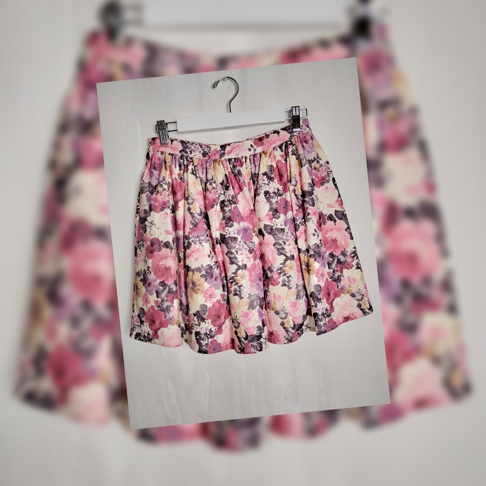 Boutique 1861 Floral Skirt NWT